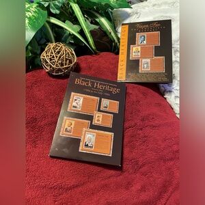 Volume I and II Black Heritage Jumbo Stamps ~ Twenty Image Postcards per Volume